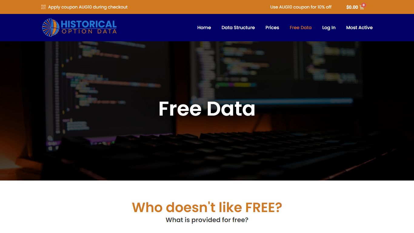 Free Data - Historical Option Data